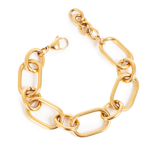 Short Chain Bracelet - Gold