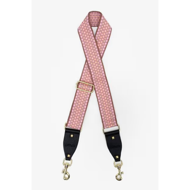 Bag Strap - Textured Pink Tones