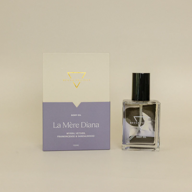 La Mere Diana Body Oil Boxed