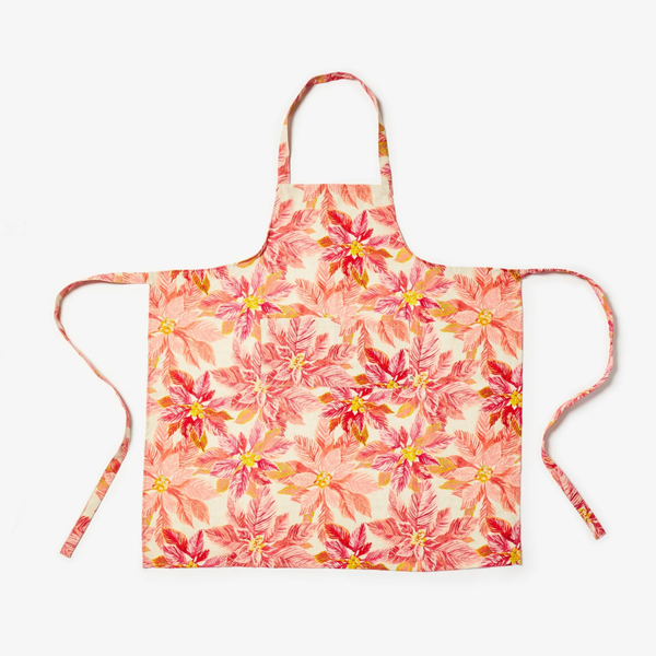 Apron - Poinsettia Red