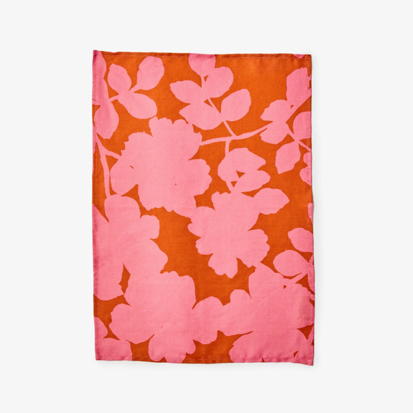 Tea Towel - Carmine Pink