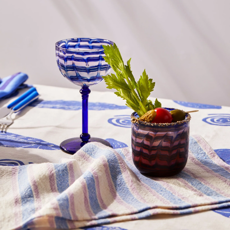 Watercolour Blue Tumblers - Set of Two