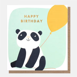 Panda Happy Birthday Card