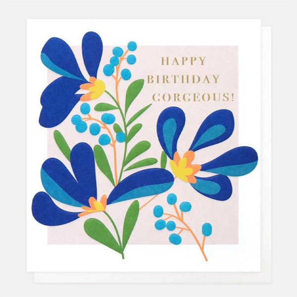 Happy Birthday Card - Gorgeous