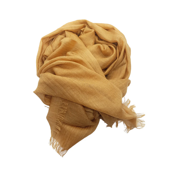 Bamboo Scarf - Egyptian Gold