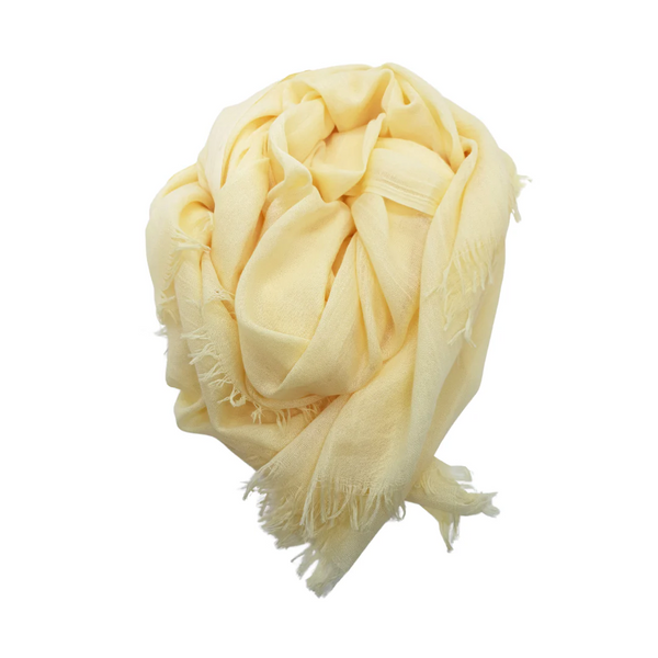 Bamboo Scarf - Lemon Meringue