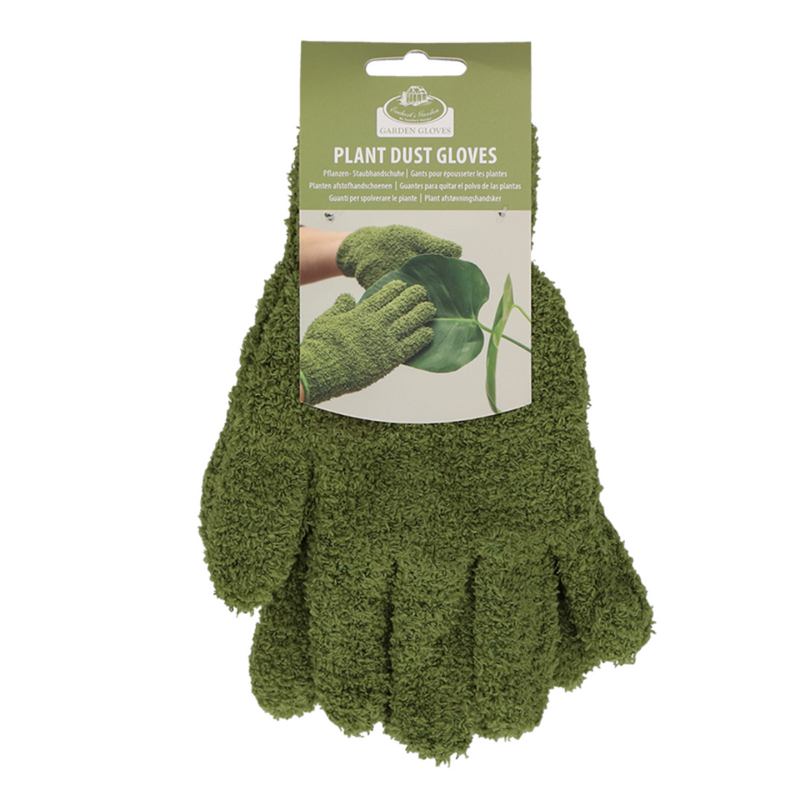 Plant Dust Gloves - Green