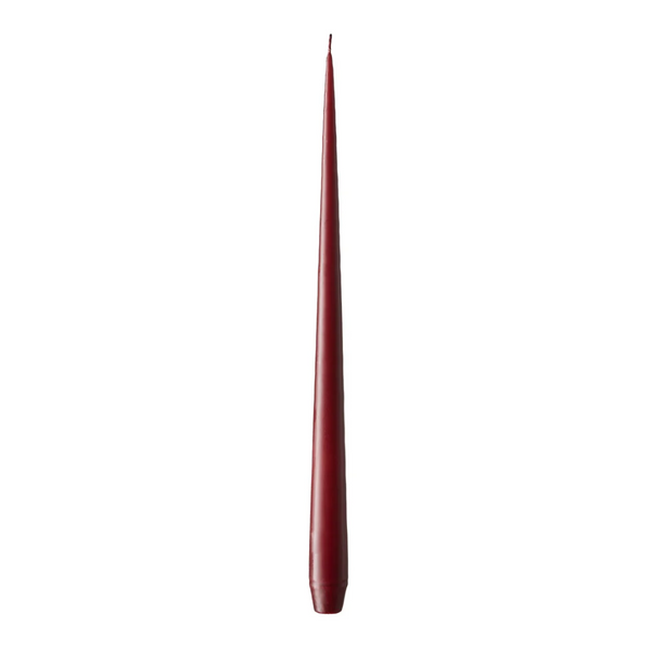 Taper Candle 32cm Set of 2 - Wine