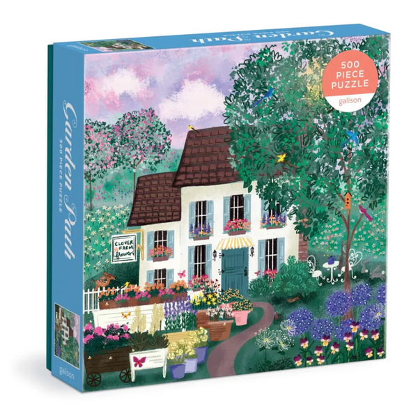 Joy Laforme Garden Path Jigsaw Puzzle