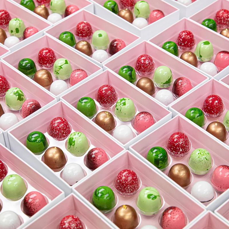 Christmas Mixed Bonbon Box - 6 pack