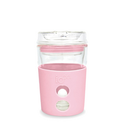 IOco Piccolo Reusable Glass Coffee Travel Cup - Marshmallow 4oz