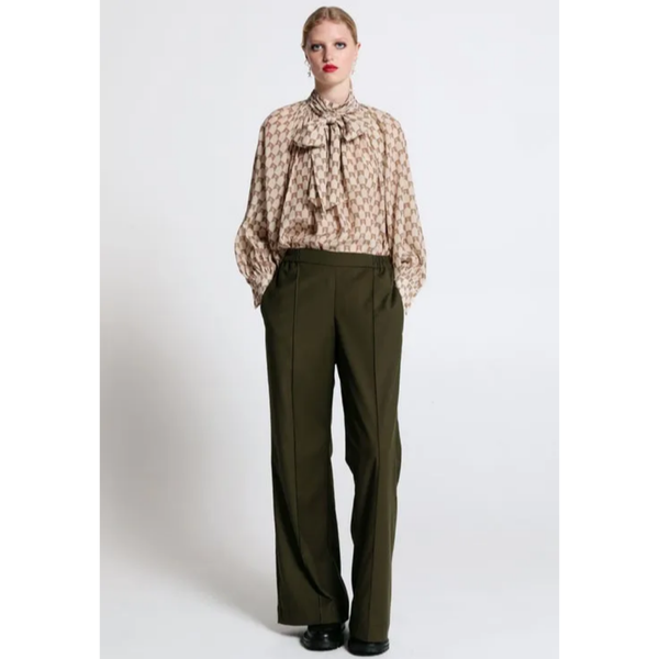 Palazzo Lounge Pants - Olive