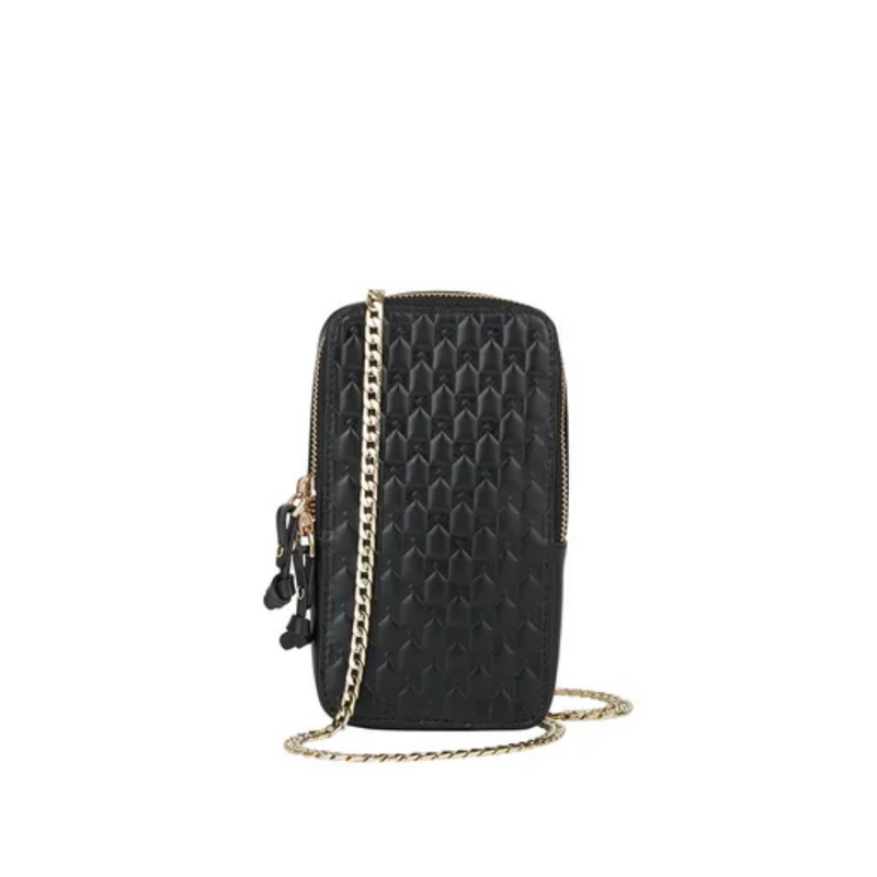 KW Monogram Mini Bag - Black