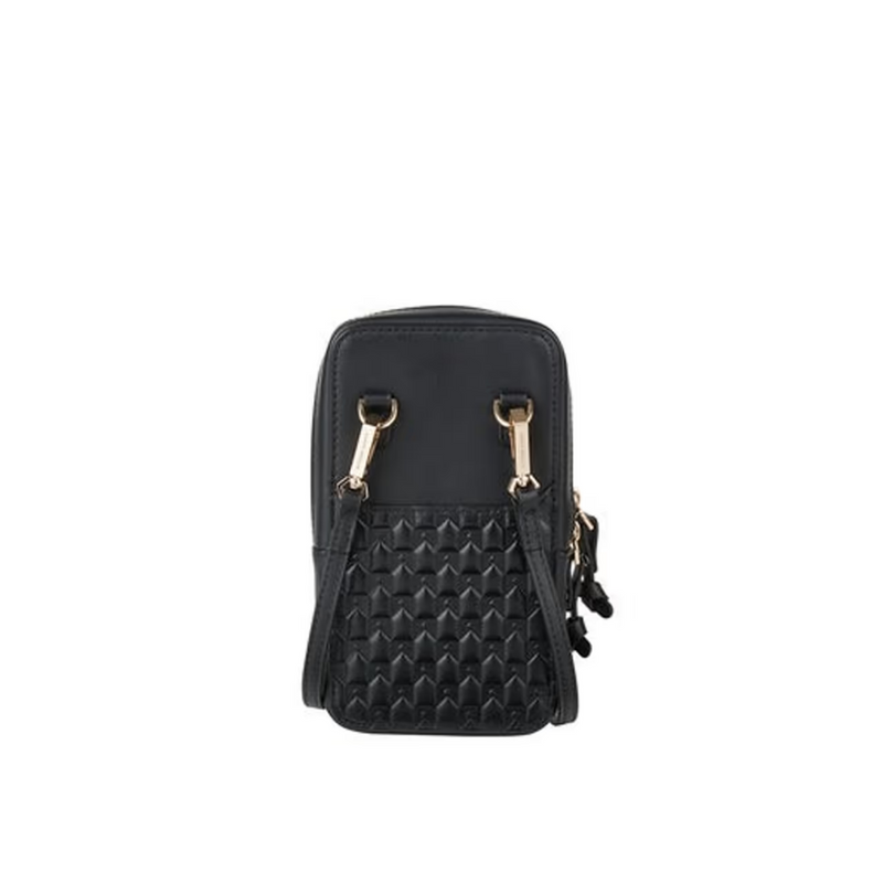 KW Monogram Mini Bag - Black