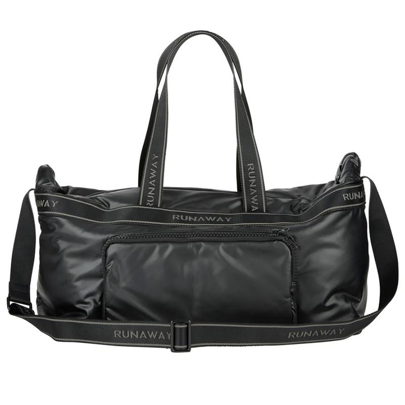 Puffy Runaway Gym Bag - Black