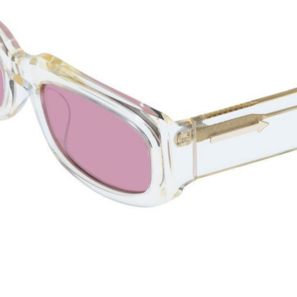 Zahra Sunglasses - Vintage Clear