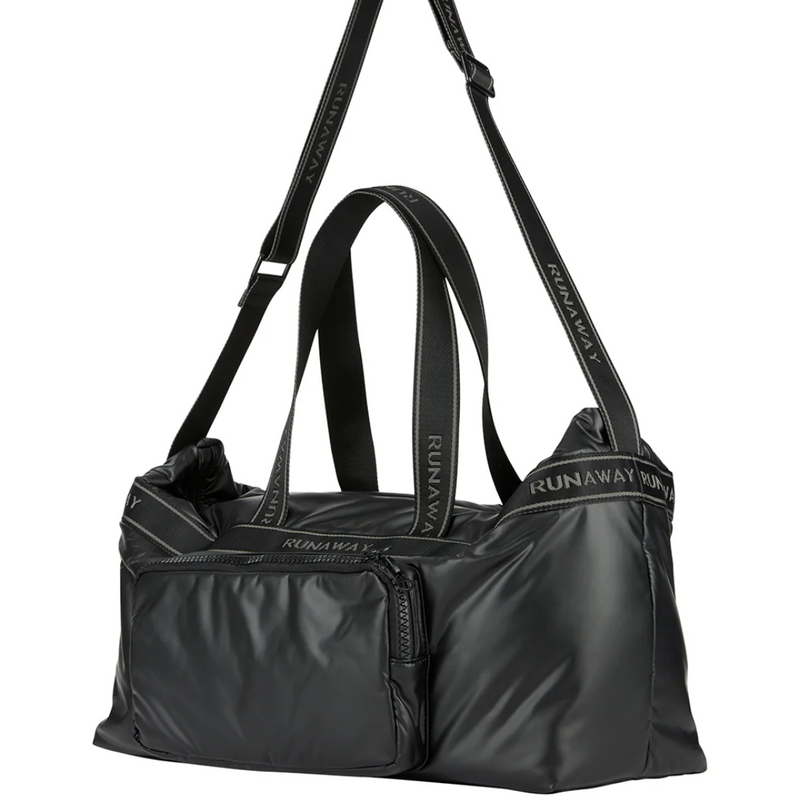 Puffy Runaway Gym Bag - Black