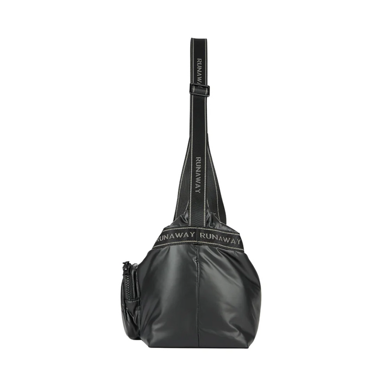 Puffy Runaway Gym Bag - Black