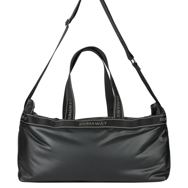 Puffy Runaway Gym Bag - Black