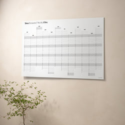 2025 Annual Wall Calendar