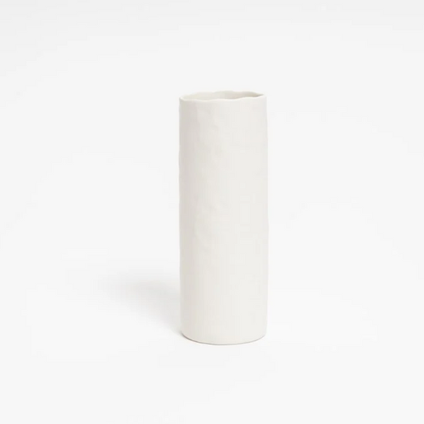 Bernie Vase - White