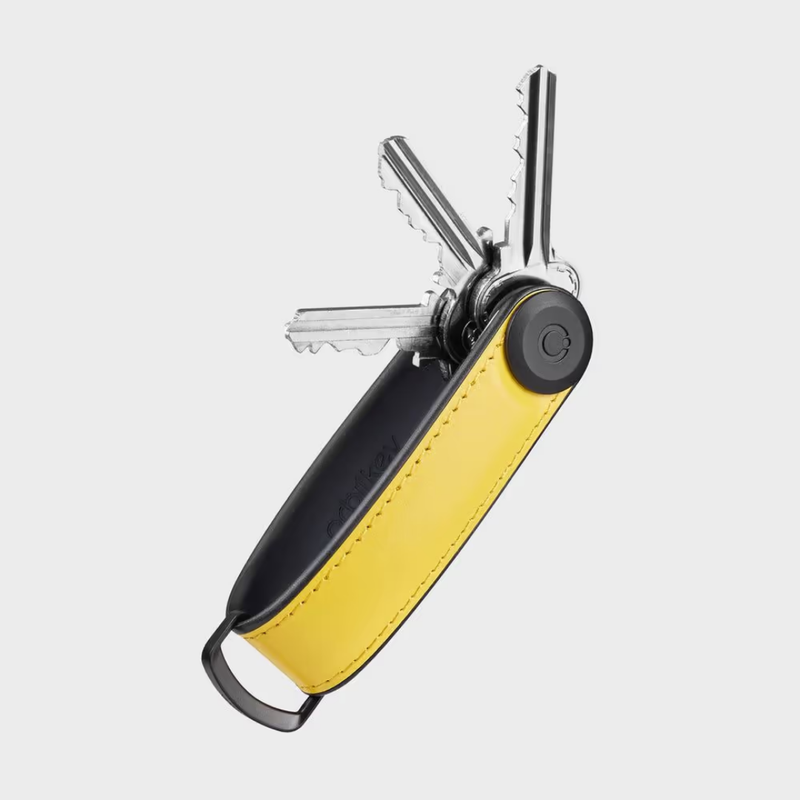 Key Organiser Hybrid Leather - Solar Yellow