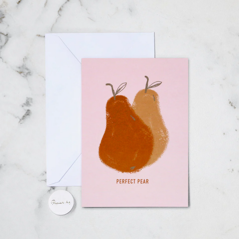 Perfect Pear Greeting Card