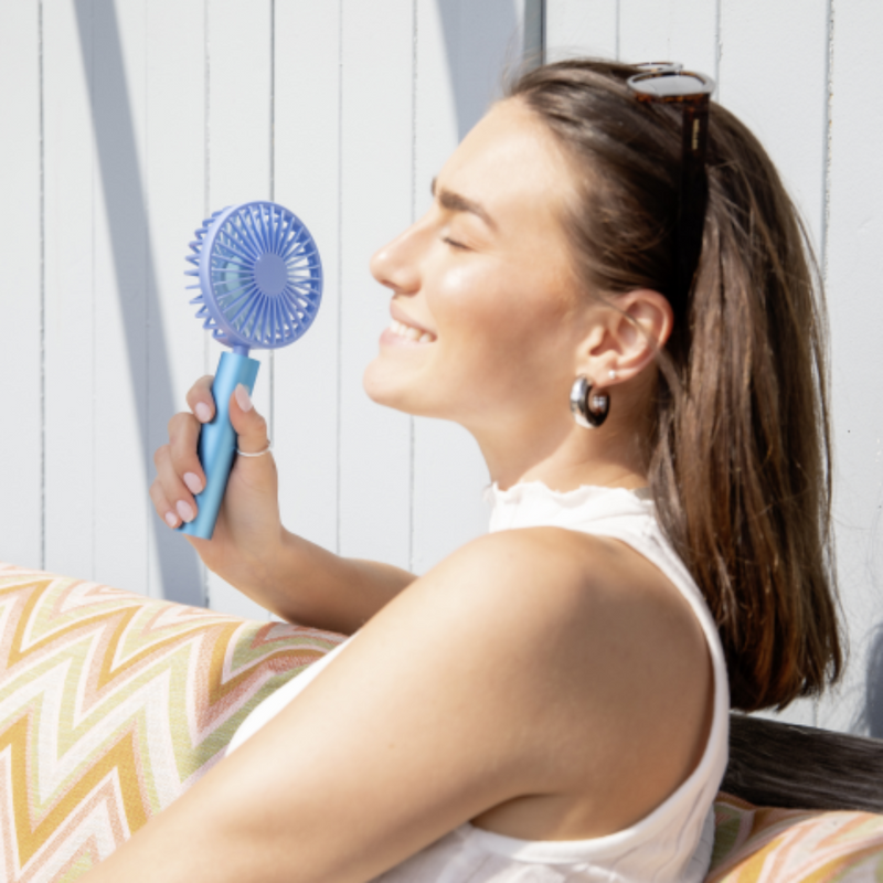 FLOW Handy Mini Fan - Aqua