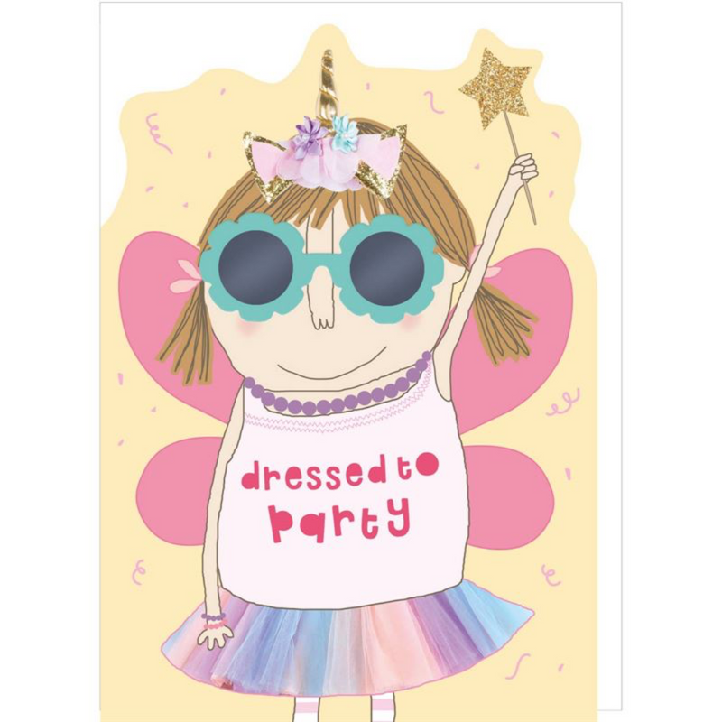 Dressed To Party Greeting Card