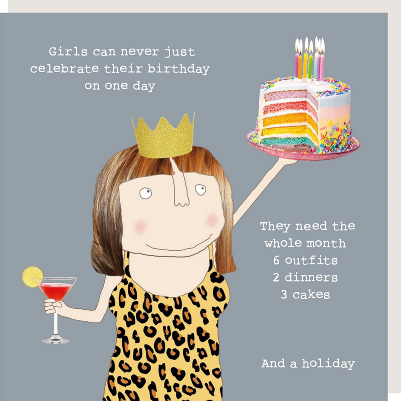 Girls Birthday Card