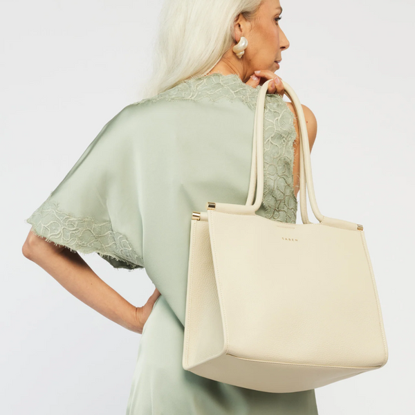 Callie Tote - Sand + Bronze