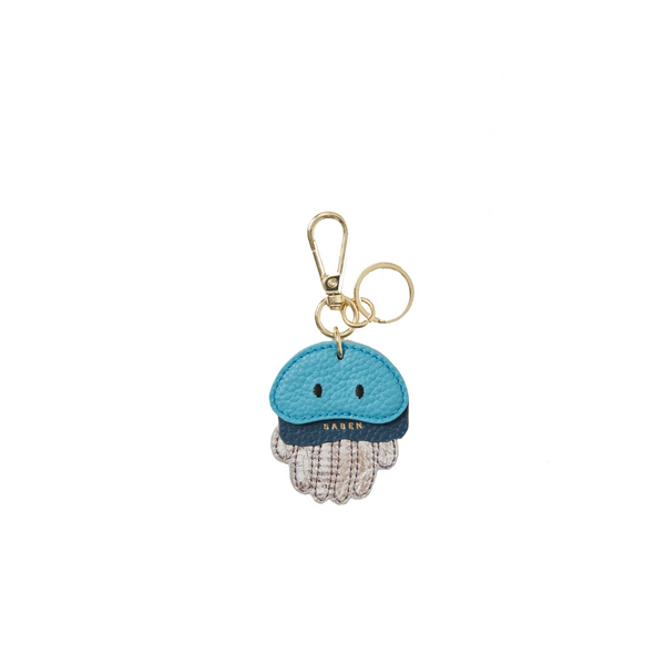 Charm Keyring Jellyfish - Wave Multi