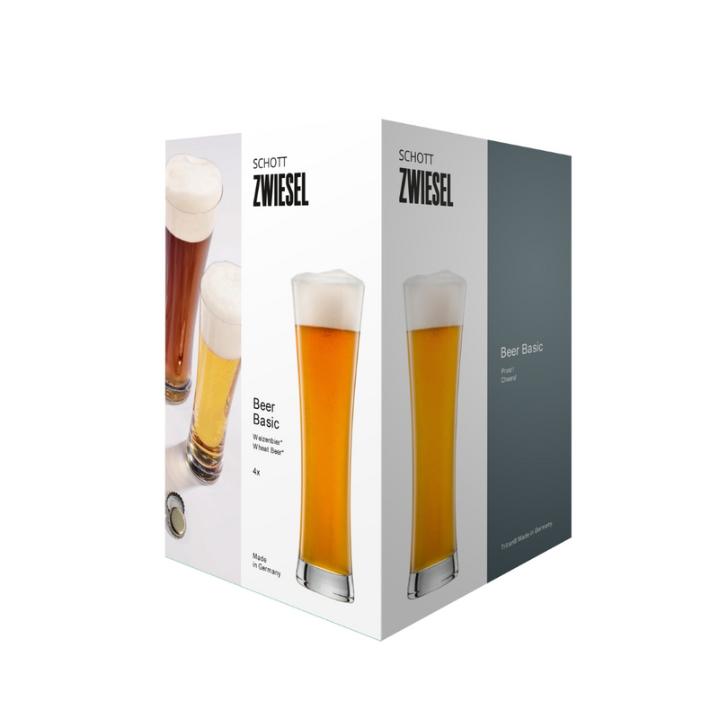 Wheat Beer Glasses - set of 4