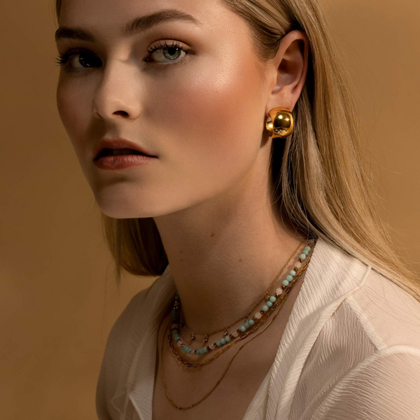 Sunkissed Hoops - Gold