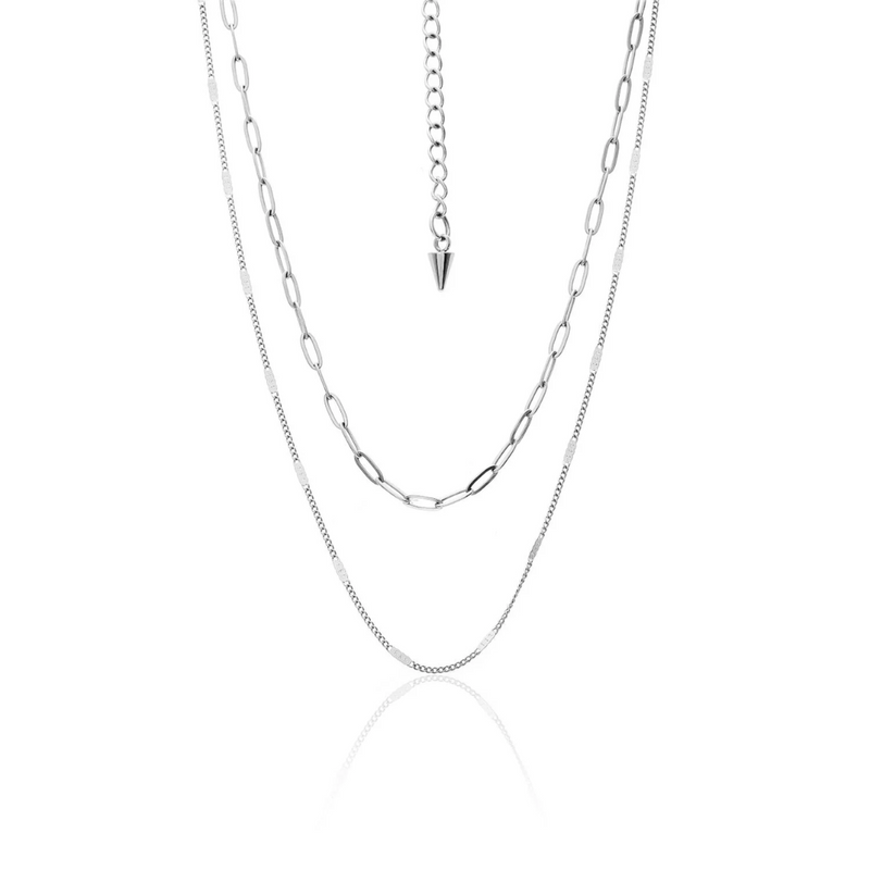 Horizon Necklace - Silver