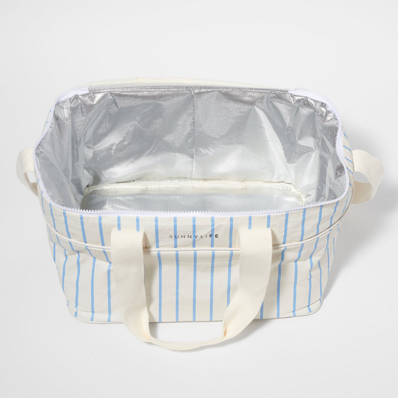 Cooler Bag - Le Weekend Mid Blue-Cream