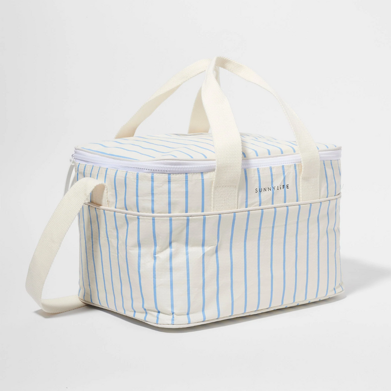 Cooler Bag - Le Weekend Mid Blue-Cream