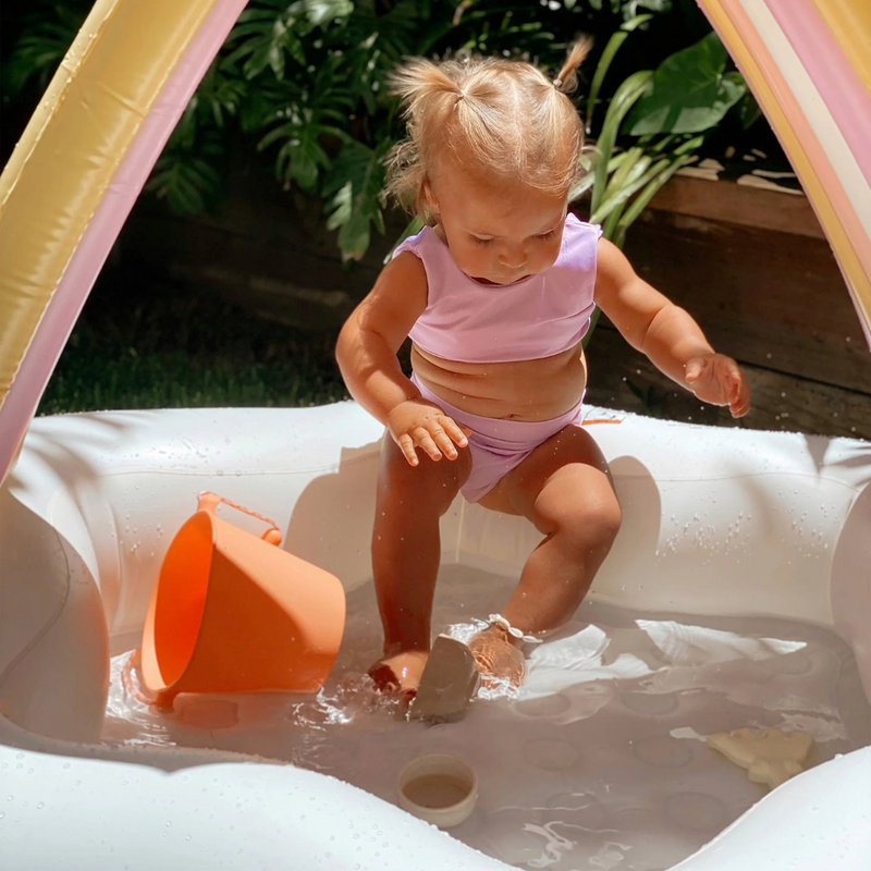 Kids Inflatable Pool - Princess Swan Multi