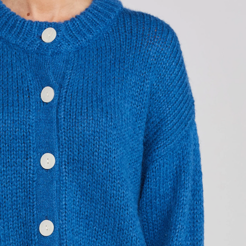 Cleo Cardigan - Cobalt