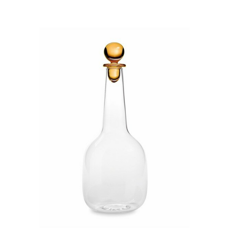 Bilia Glass Bottle - Amber