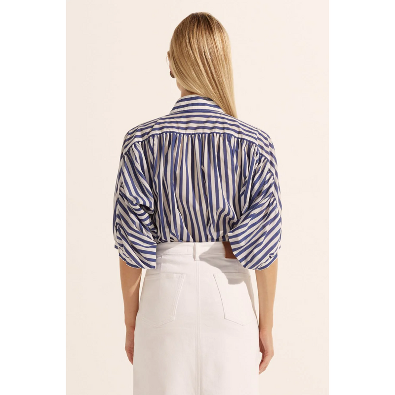 Adage Top - Navy Stripe