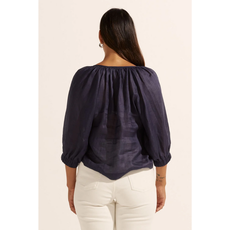 Imbue Top - Indigo