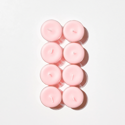 Tealight Candle 8 Pack - Pink