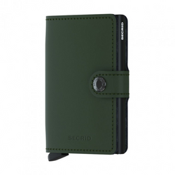 Miniwallet - Matte Green + Black