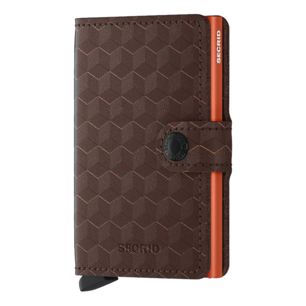 Miniwallet - Optical Brown Orange